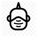 Man Facemask  Icône