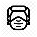 Man Facemask  Icône