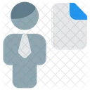 Man File User File User Document Icon