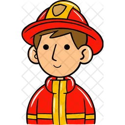 Man firefighter  Icon