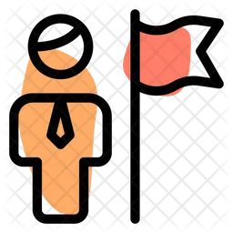 Man Flag  Icon