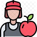 Man Fruit Seller  Icon