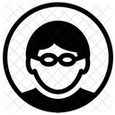 Man Glasses Icon