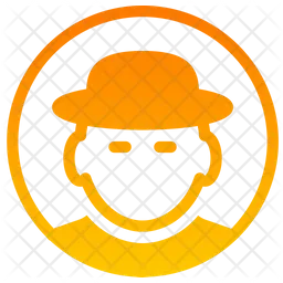 Man Hat  Icon