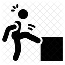Man Carrying Box Man Hitting Box Man Carrying Package Icon