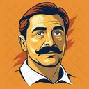 Mustache Drawing Icon