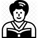 Man Student Avatar Icon