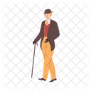 Victorian Man Era Icon