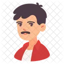 Man Adult Mustache Icon
