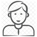 Man Male Dealer Icon