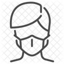 Man Face Mask Male Icon