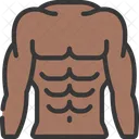 Man Muscular Man Body Building Icon