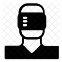 Virtual Reality Man Icon