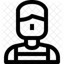 Man Avatar B Icon