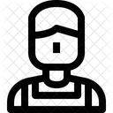 Man Avatar B Icon