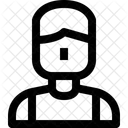 Man Avatar B Icon