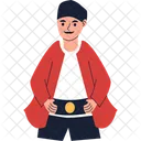 Man Jakarta Betawi Icon