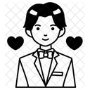 Man Inlove Love Valentine Icon