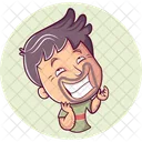 Man Laughing  Icon