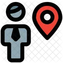 Man Location User Location User Pin Icon