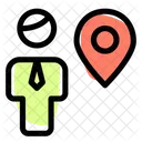 Man Location User Location User Pin Icon
