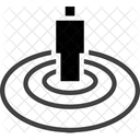 Man Location  Icon