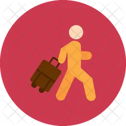 Man luggage  Icon