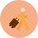 Man Luggage Man Luggage Icon