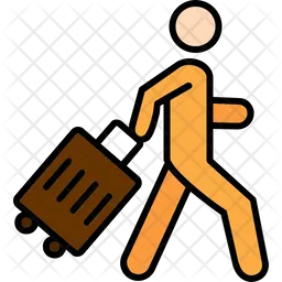 Man luggage  Icon