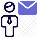 Man Mail User Mail Business Mail Icon