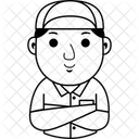 Mechanic Man Repair Icon