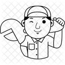 Mechanic Man Repair Icon