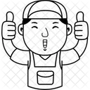 Mechanic Man Repair Icon