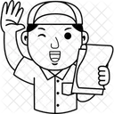 Mechanic Man Repair Icon