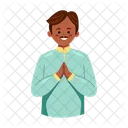 Man Muslim Eid Ramadan Icon