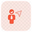 Man Navigation User Navigation User Direction Icon