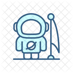 Man on moon  Icon