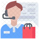 Man Operator Customer Support Customer Service Icon