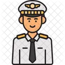 Man Pilot Pilot Captain Icon