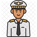 Man Pilot  Icon