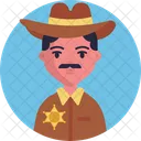 Law And Order Sheriff Police Icon