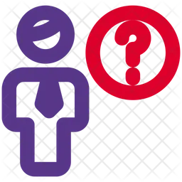 Man Question  Icon