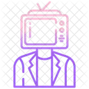 Man Reporter  Icon