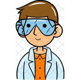 Man scientist  Icon