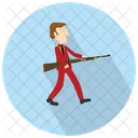 Hunter With Rifle Icon