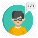 Man Software Developer  Icon