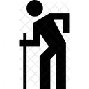 Man Stick  Icon