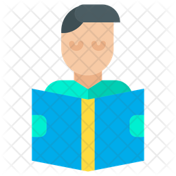 Man Study Icon Of Flat Style Available In Svg Png Eps Ai Icon Fonts