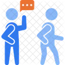 Man Communication Conversation Icon