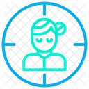 Man User Target Icon